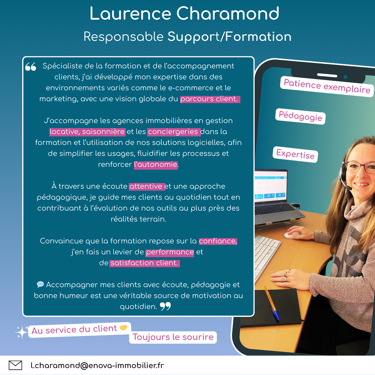 Portrait de Laurence Charamond